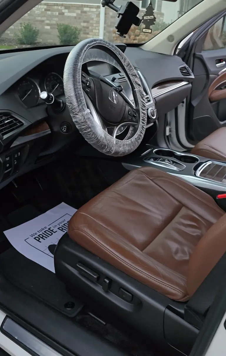 Before and after mobile auto detailing in Nashville - Grandett Auto Detailing